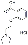 2-(2-Pyrrolidin-1-yl-ethoxy)-benzoic acidhydrochloride Struktur