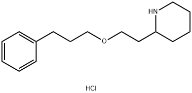 2-[2-(3-Phenylpropoxy)ethyl]piperidinehydrochloride,1185123-67-4,结构式