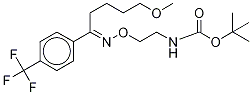 N-Boc Fluvoxamine-d3, 1185235-90-8, 结构式