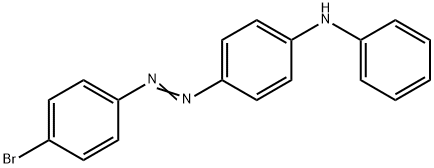 4-(4-BROMOPHENYLAZO)DIPHENYLAMINE 结构式