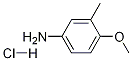 4-Methoxy-3-Methylaniline hydrochloride Struktur