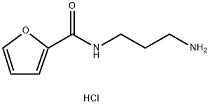 Furan-2-carboxylic acid (3-amino-propyl)-amidehydrochloride Structure