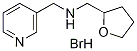 Pyridin-3-ylmethyl-(tetrahydro-furan-2-ylmethyl)-amine hydrobromide Structure