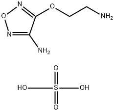 4-(2-Amino-ethoxy)-furazan-3-ylamine sulfate,1185299-49-3,结构式