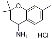 2,2,7-三甲基色满-4-胺盐酸盐,1185300-28-0,结构式