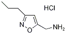 1185300-37-1 C-(3-Propyl-isoxazol-5-yl)-methylaminehydrochloride