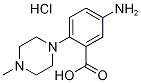 5-Amino-2-(4-methyl-piperazin-1-yl)-benzoic acidhydrochloride 结构式