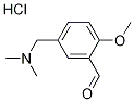 5-Dimethylaminomethyl-2-methoxy-benzaldehydehydrochloride,1185300-72-4,结构式