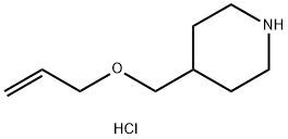 4-((烯丙氧基)甲基)哌啶盐酸盐, 1185300-86-0, 结构式