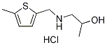 1-[(5-Methyl-thiophen-2-ylmethyl)-amino]-propan-2-ol hydrochloride|