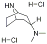 N,N-Dimethyl-8-azabicyclo[3.2.1]octan-3-aminedihydrochloride Struktur