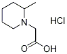 (2-METHYL-PIPERIDIN-1-YL)-ACETIC ACIDHYDROCHLORIDE Structure