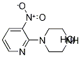 1-(3-硝基-2-吡啶基)哌嗪盐酸盐,1185306-94-8,结构式