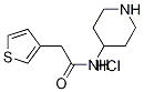 N-4-哌啶基-3-噻吩乙酰胺盐酸盐, 1185307-09-8, 结构式