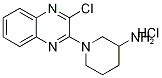 1-(3-Chloro-quinoxalin-2-yl)-piperidin-3-ylaMine hydrochloride, 98+% C13H16Cl2N4, MW: 299.20 Structure