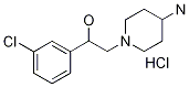 2-(4-AMino-piperidin-1-yl)-1-(3-chloro-phenyl)-ethanol hydrochloride, 98+% C13H20Cl2N2O,MW: 291.22 Struktur