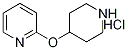 2-(4-哌啶基氧基)吡啶盐酸盐, 1185308-16-0, 结构式