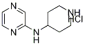 Piperidin-4-yl-pyrazin-2-yl-aMine hydrochloride, 98+% C9H15ClN4, MW: 214.69 Struktur