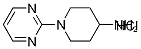 1-(2-PYRIMIDINYL)-4-PIPERIDINAMINE HYDROCHLORIDE Structure