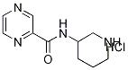 Pyrazine-2-carboxylic acid piperidin-3- ylaMide hydrochloride, 98+% C10H15ClN4O, MW: 242.71|N-3-哌啶基-2-吡嗪甲酰胺盐酸盐