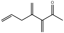 6-Hepten-2-one, 3,4-bis(methylene)- (9CI) Structure
