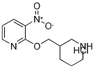 3-Nitro-2-(piperidin-3-ylMethoxy)-pyridine hydrochloride, 98+% C11H16ClN3O3, MW: 273.72 Structure