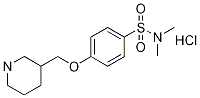 N,N-diMethyl-4-(piperidin-3-ylMethoxy)benzenesulfonaMide hydrochloride, 98+% C14H23ClN2O3S, MW: 334.86 Structure