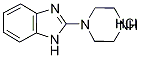 2-(1-哌嗪基)-1H-苯并咪唑盐酸盐 结构式