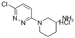 1-(6-Chloro-pyridazin-3-yl)-piperidin-3-ylaMine hydrochloride Structure