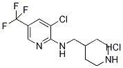 (3-Chloro-5-trifluoroMethyl-pyridin-2-yl)-piperidin-4-ylMethyl-aMine hydrochloride, 98+% C12H16Cl2F3N3, MW: 330.18|3-氯-N-(4-哌啶甲基)-5-(三氟甲基)-2-吡啶胺盐酸盐