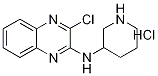 (3-Chloro-quinoxalin-2-yl)-piperidin-3-yl-aMine hydrochloride, 98+% C13H16Cl2N4, MW: 299.20 Structure