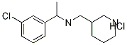 [1-(3-Chloro-phenyl)-ethyl]-piperidin-3-ylMethyl-aMine hydrochloride, 98+% C14H22Cl2N2, MW: 289.25 Struktur
