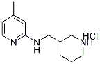(4-Methyl-pyridin-2-yl)-piperidin-3-ylMethyl-aMine hydrochloride, 98+% C12H20ClN3, MW: 241.76 Struktur