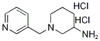 1-(3-吡啶基甲基)-3-哌啶胺盐酸盐, 1185313-98-7, 结构式