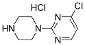 4-chloro-2-piperazin-1-yl-pyriMidine hydrochloride Struktur