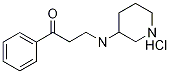 1-Phenyl-3-(piperidin-3-ylaMino)-propan-1-one hydrochloride, 98+% C14H21ClN2O, MW: 268.79 Struktur