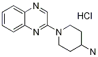 1-(2-喹喔啉基)-4-哌啶胺盐酸盐,1185317-72-9,结构式