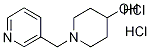 1-Pyridin-3-ylMethyl-piperidin-4-ol dihydrochloride, 98+% C11H18Cl2N2O, MW: 265.18 Struktur