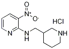(3-Nitro-pyridin-2-yl)-piperidin-3-ylMethyl-aMine hydrochloride, 98+% C11H17ClN4O2, MW: 272.73 Struktur