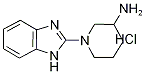 1-(1H-BenzoiMidazol-2-yl)-piperidin-3-ylaMine hydrochloride, 98+% C12H17ClN4, MW: 252.75 Struktur