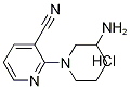 2-(3-氨基-1-哌啶基)-3-吡啶甲腈盐酸盐, 1185319-31-6, 结构式