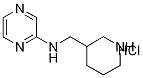 Piperidin-3-ylMethyl-pyrazin-2-yl-aMine hydrochloride, 98+% C10H17ClN4, MW: 228.72 Struktur