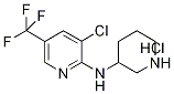 (3-Chloro-5-trifluoroMethyl-pyridin-2-yl)-piperidin-3-yl-aMine hydrochloride, 98+% C11H14Cl2F3N3, MW: 316.15 Struktur