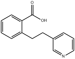 2-(2-Pyridin-3-yl-ethyl)-benzoic acid Structure