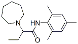 2-(azepan-1-yl)-N-(2,4,6-trimethylphenyl)butanamide 化学構造式