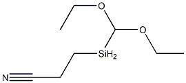 2-CYANOETHYLMETHYLDIETHOXYSILANE 结构式