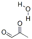 methylglyoxal hydrate 化学構造式