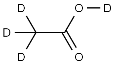 乙酸-D3 结构式