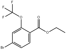 Ethyl 4-bromo-2-(trifluoromethoxy)benzoate Structure