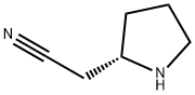 (2S)-2-Pyrrolidineacetonitrile Struktur